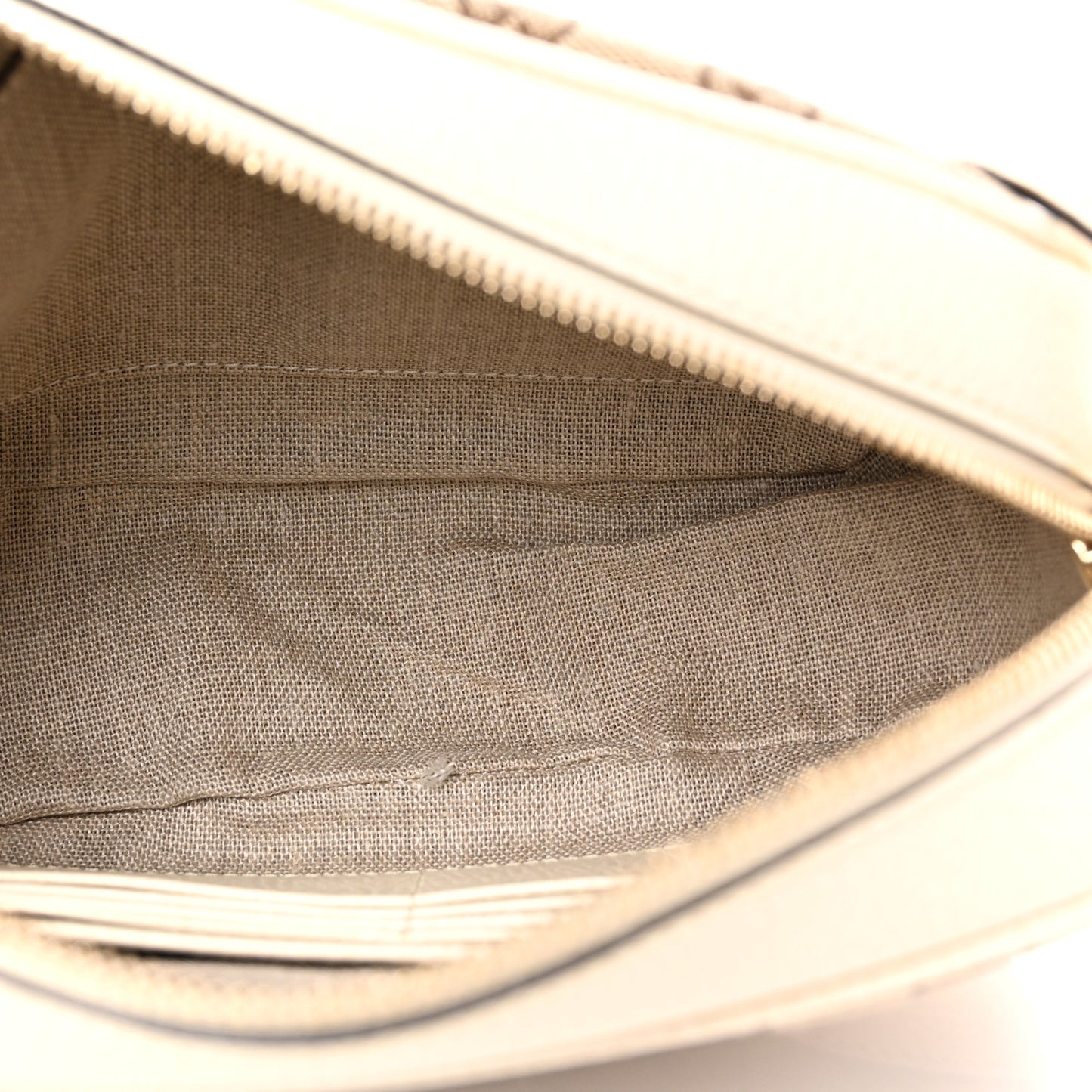 Monogram Dollar Calfskin Mini Bree Messenger Bag Beige Ebony Avoire