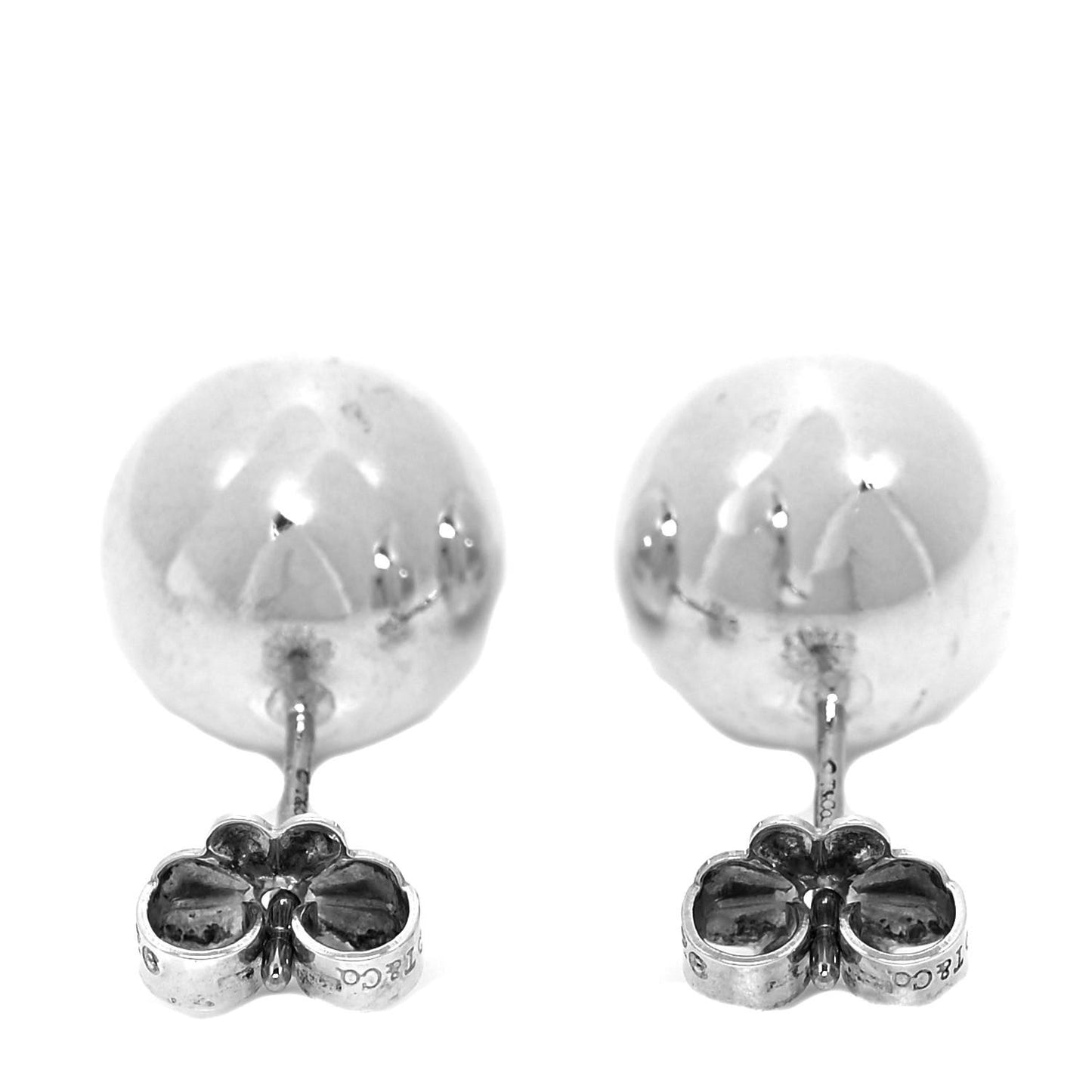 Sterling Silver 8mm HardWear Ball Earrings