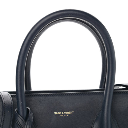 Saint Laurent Calfskin Small Sac De Jour Navy 13 of 17