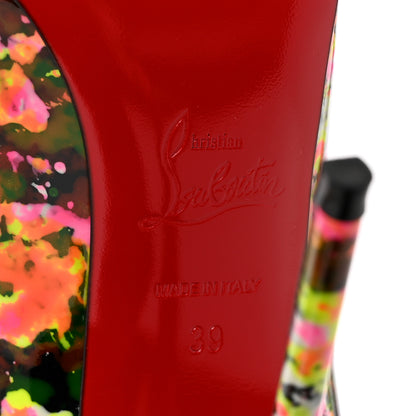 Christian Louboutin Patent Granite So Kate 120 Pumps 39 Multicolor 6 of 13