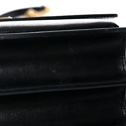 Saint Laurent Calfskin Medium Monogram Sunset Black 16 of 18
