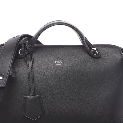 Fendi Vitello Dolce Medium By The Way Boston Bag Black 9 of 10