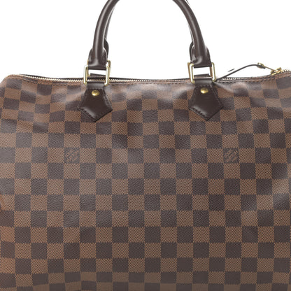Louis Vuitton Damier Ebene Speedy 35 9 of 14