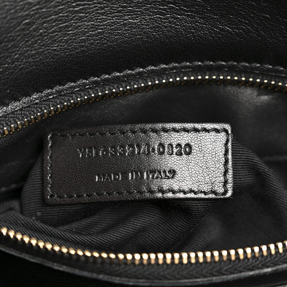 Saint Laurent Smooth Calfskin Carre Satchel Black 7 of 11