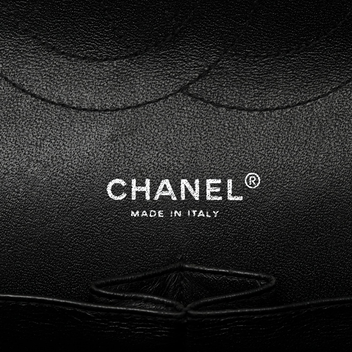 Chanel Patent Chevron Quilted Jumbo Double Flap Black 6 of 11