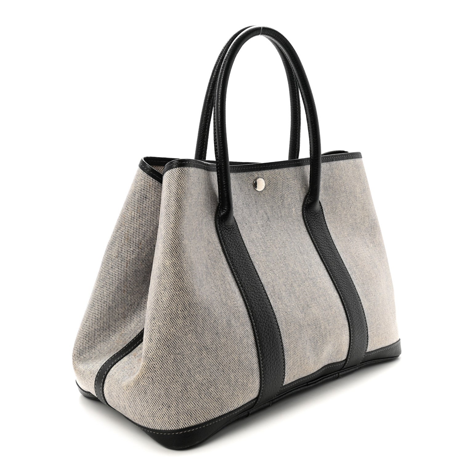 Hermes Toile H Buffle Skipper Garden Party 36 MM Tote Black 3 of 9