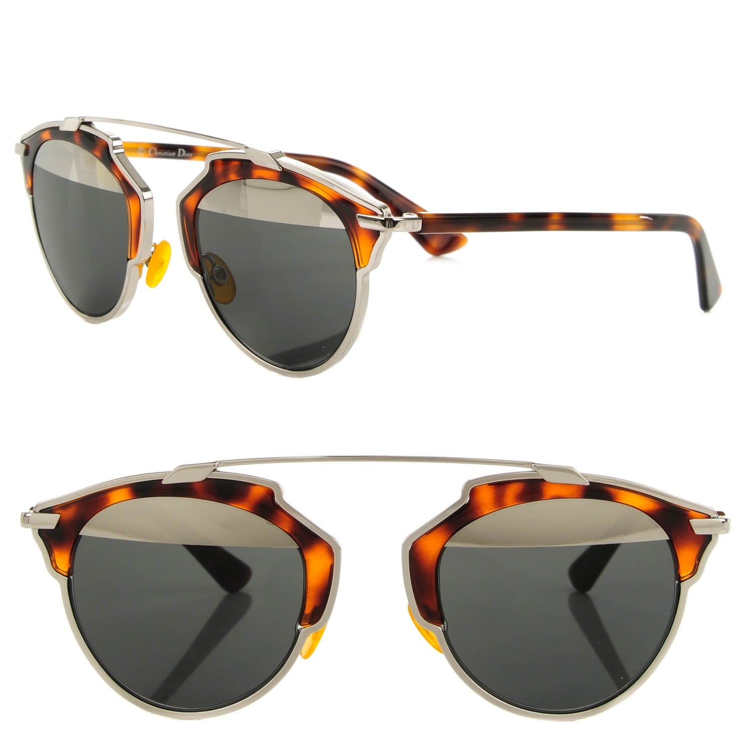 Christian Dior So Real Sunglasses Havana 1 of 7