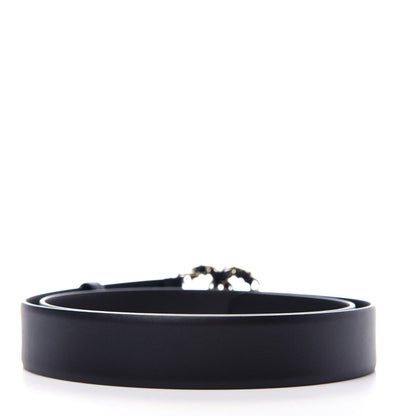 Chanel Lambskin CC Chain Belt 85 34 Black 2 of 7