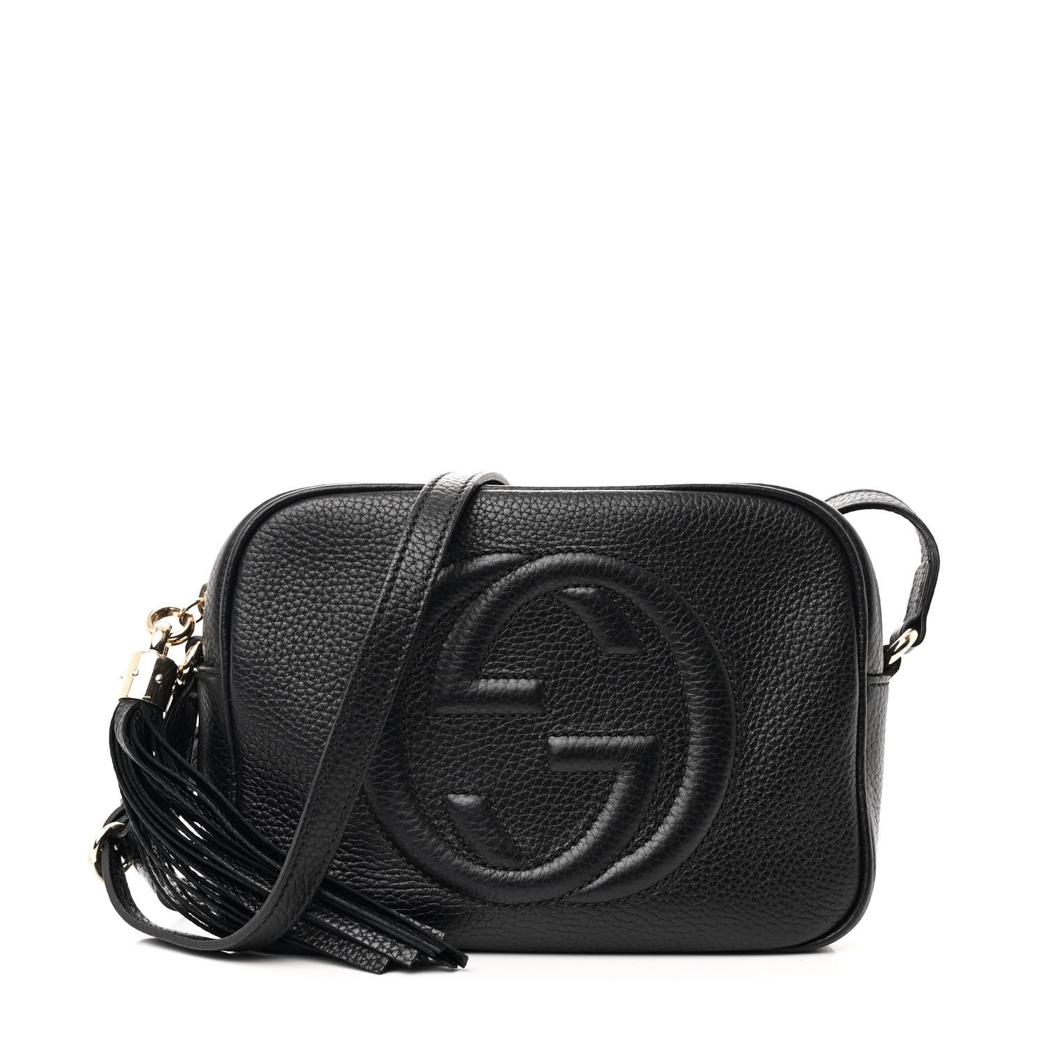 Gucci Pebbled Calfskin Small Soho Disco Bag Black 1 of 10