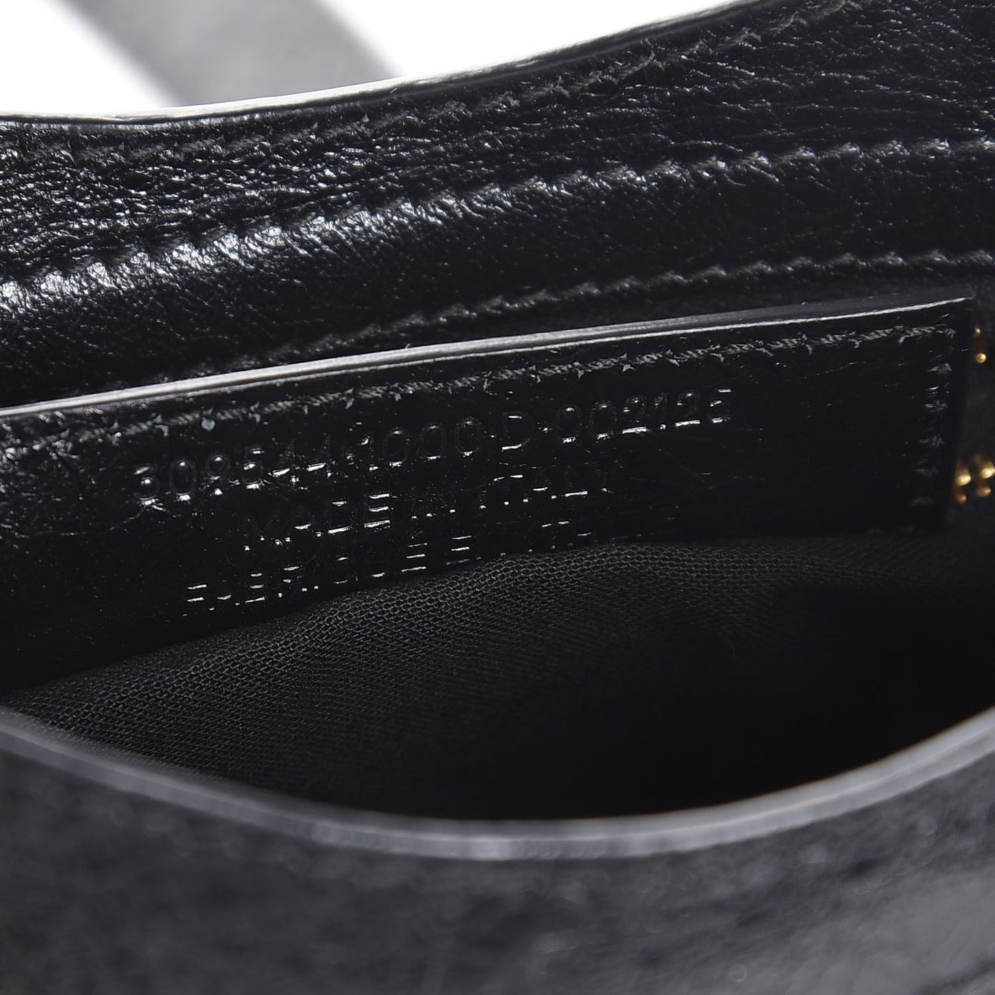 Agneau Giant 12 Gold Hardware Mini City Black