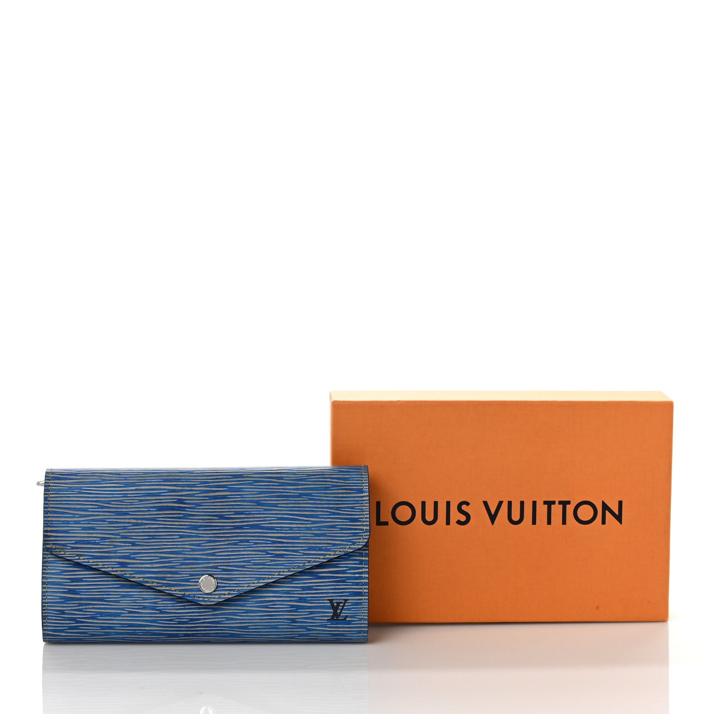 Epi Sarah Wallet NM Denim Light