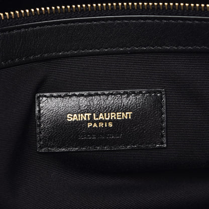 Saint Laurent Calfskin Large Manhattan Shopper Tote Black 6 of 13