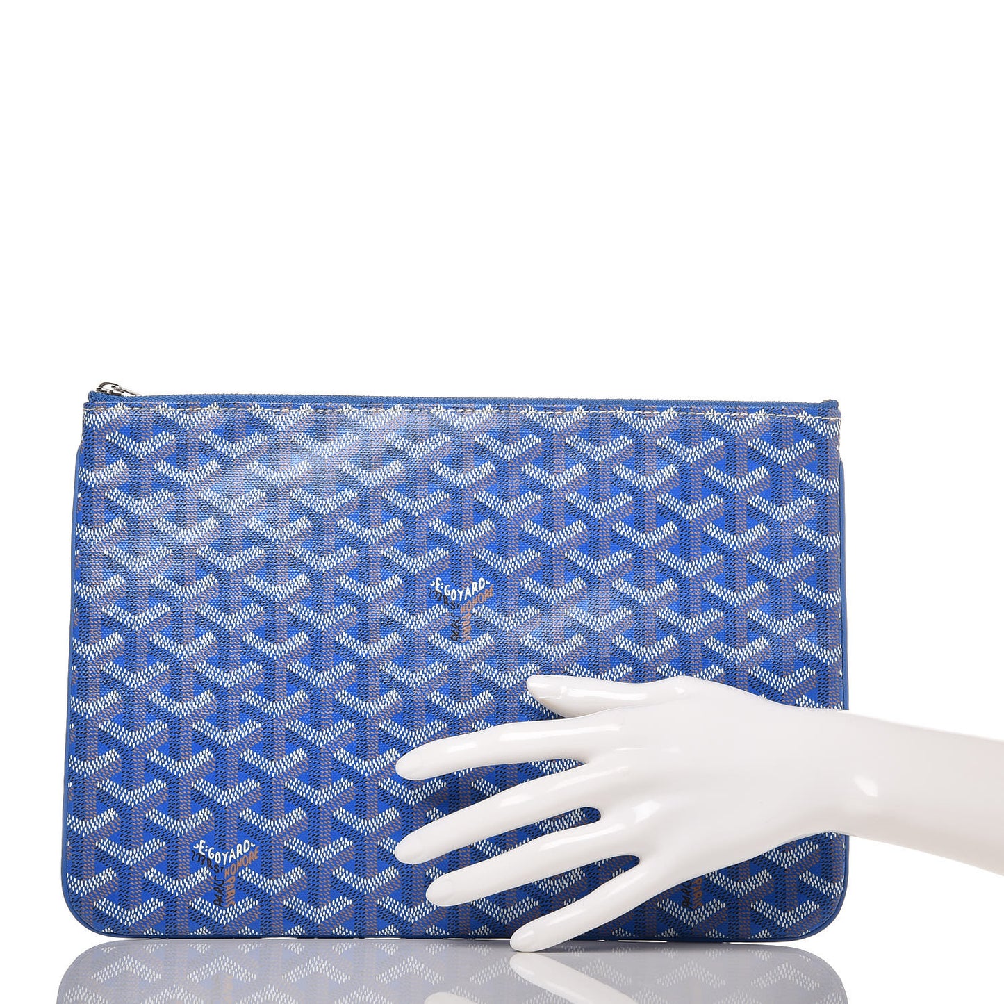 Goyardine Senat Pochette MM Sky Blue