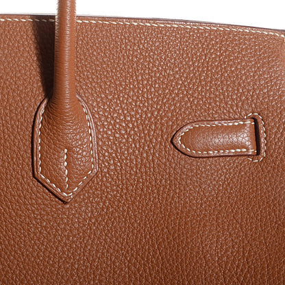 Hermes Togo Birkin 35 Gold 14 of 28