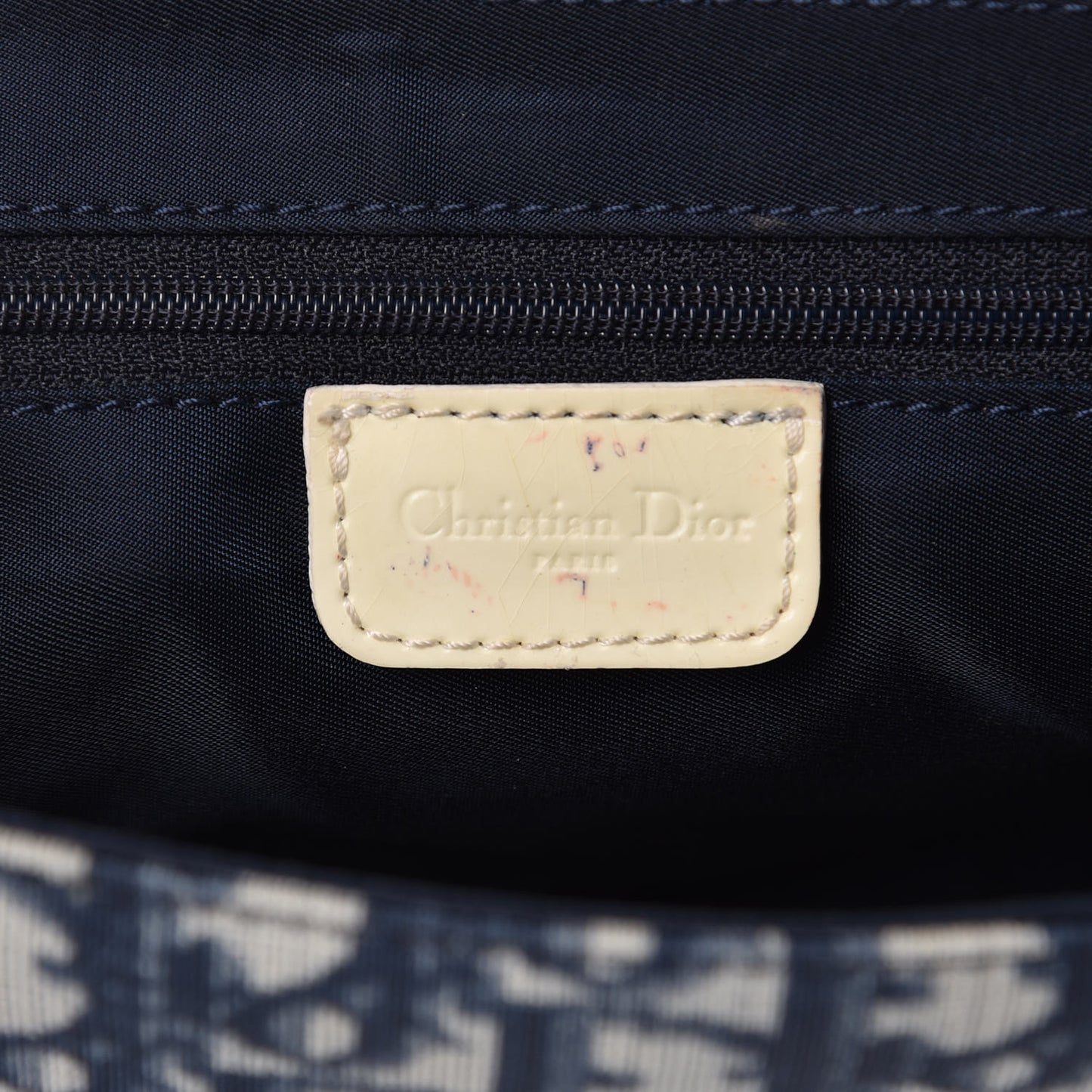 Monogram Messenger Bag Blue