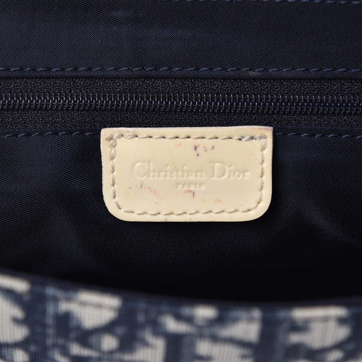 Christian Dior Monogram Messenger Bag Blue 6 of 17