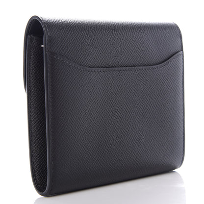 Hermes Epsom Constance Short Wallet Black 3 of 6