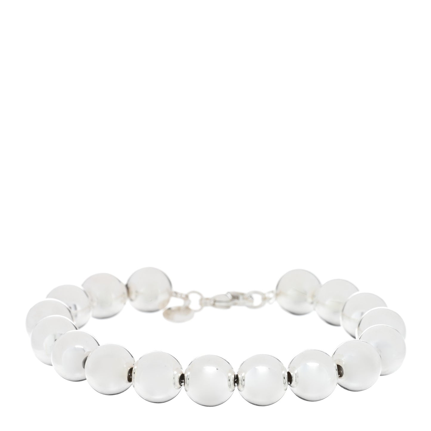 Sterling Silver 10mm Hardwear Ball Bracelet