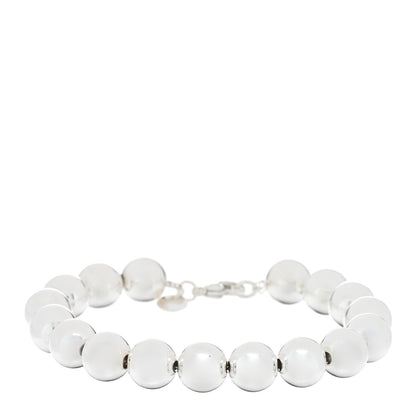 Tiffany Sterling Silver 10mm Hardwear Ball Bracelet 1 of 3