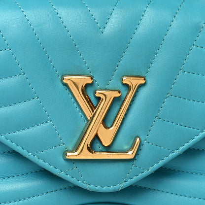 Louis Vuitton Calfskin New Wave Chain PM Malibu Green 7 of 14