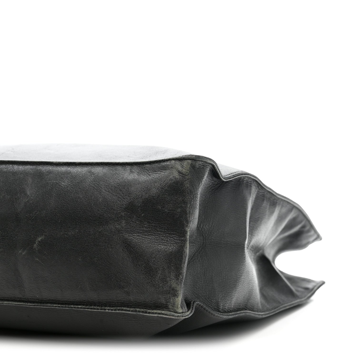 Chanel Lambskin CC Tote Black 11 of 13