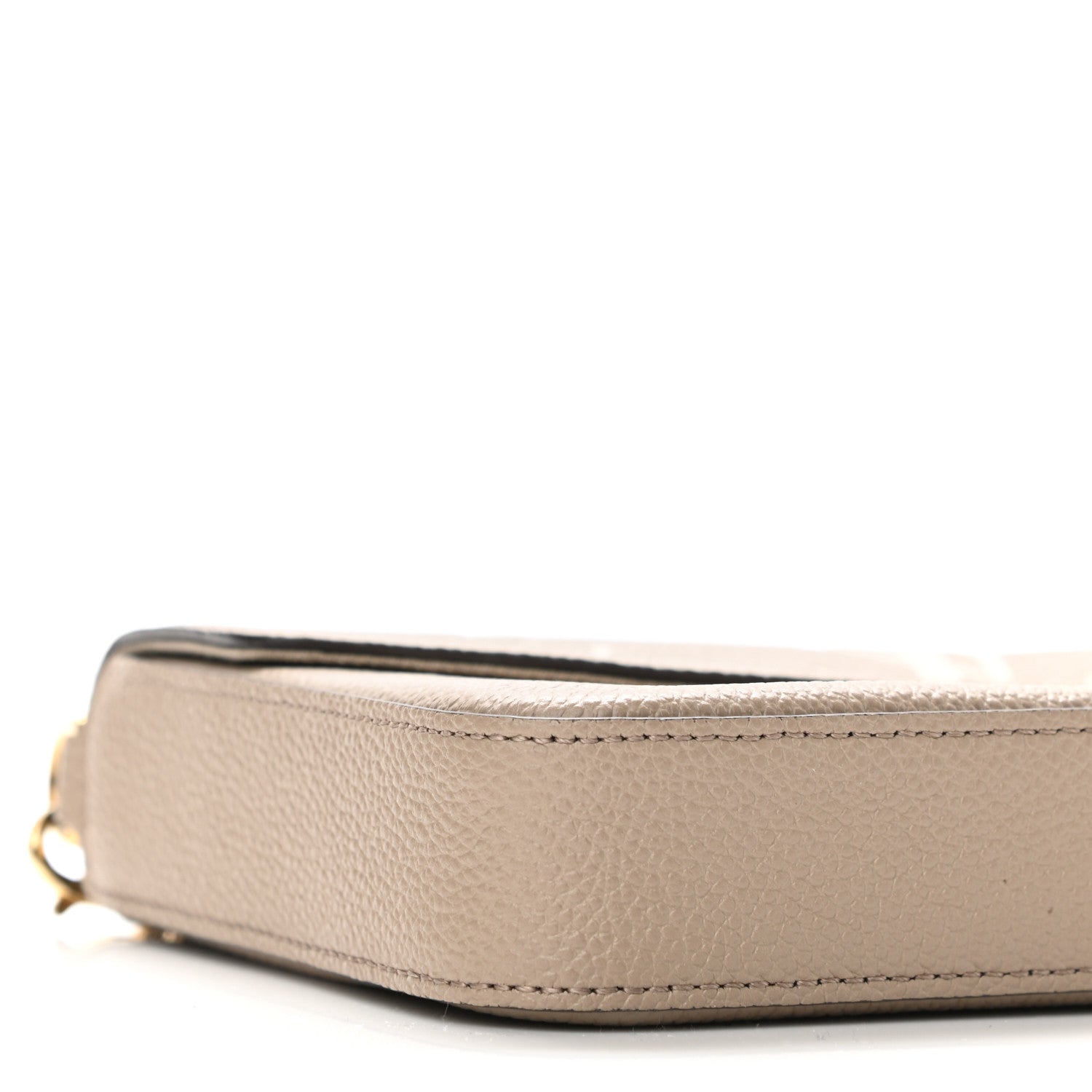 Louis Vuitton Empreinte Monogram Giant Felicie Pochette Tourterelle Creme 8 of 10
