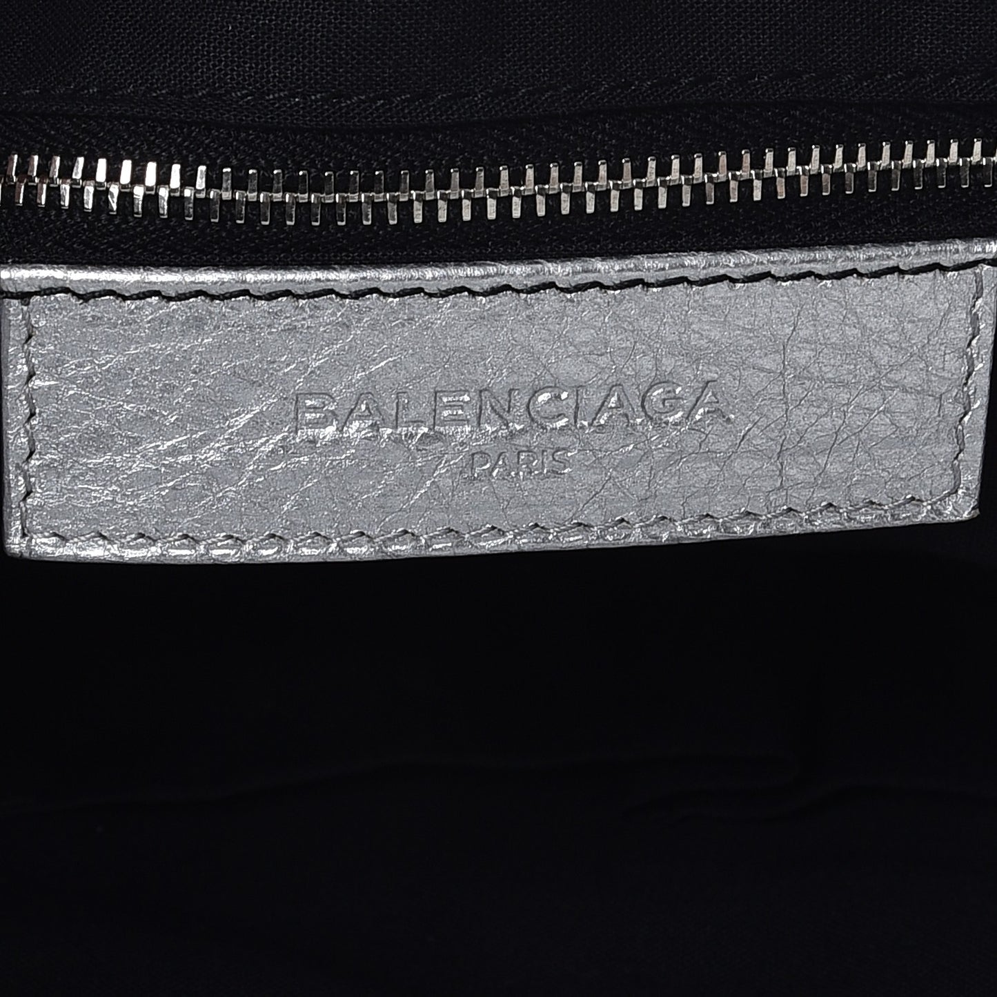 Agneau Giant 12 Silver Hardware City Gris Aluminum