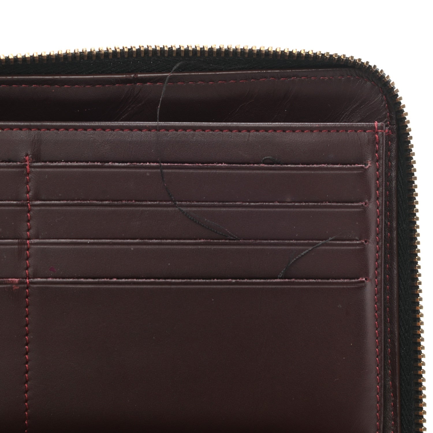Chanel Caviar Quilted Large Zip Around Organizer Wallet Black 8 of 10