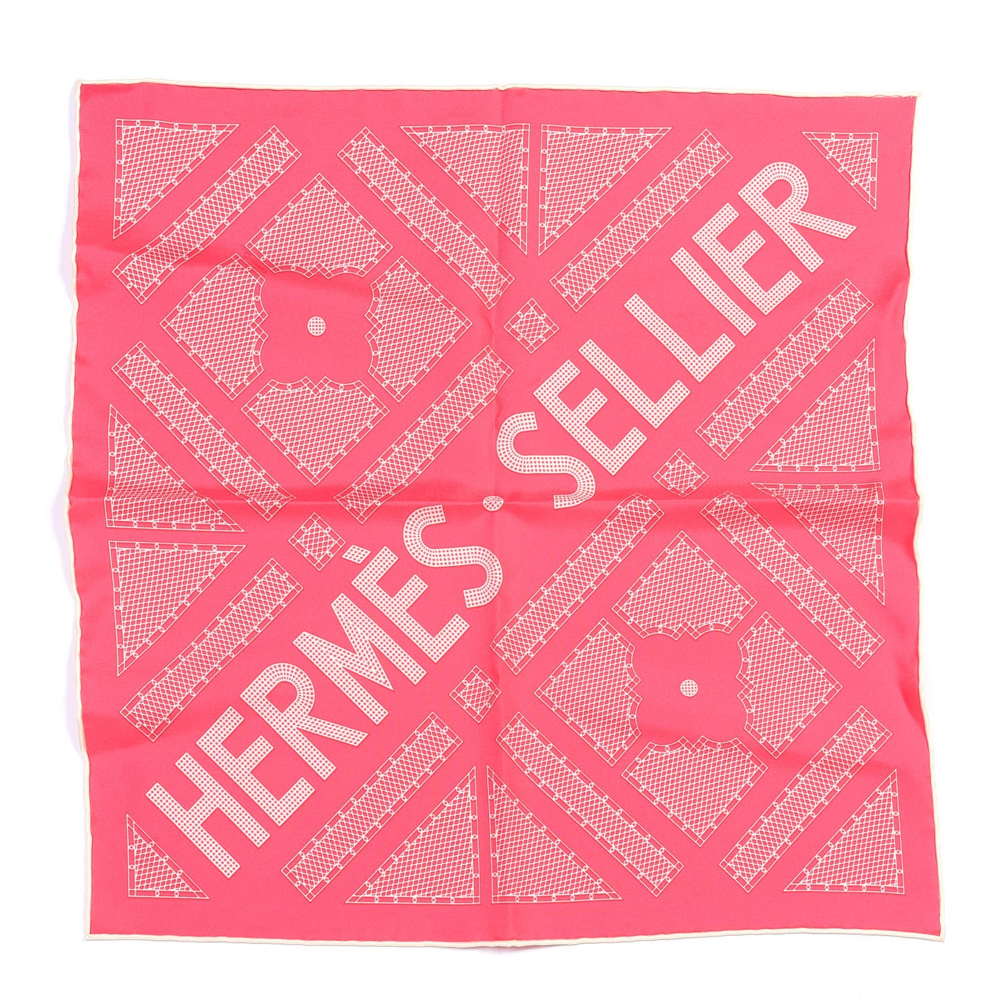 Silk Gavroche Sellier Pocket Square Scarf
