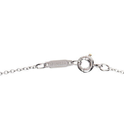 Tiffany Platinum Diamond Heart Pave Pendant Necklace 6 of 6