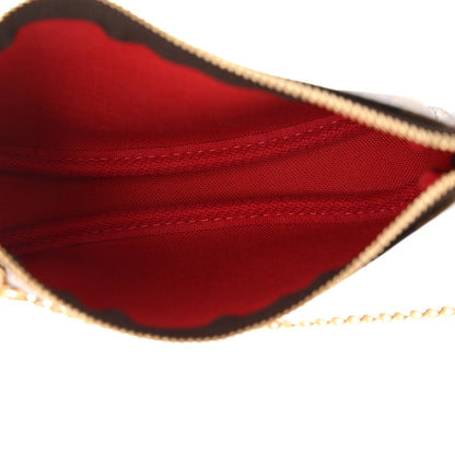 Louis Vuitton Damier Ebene Mini Pochette Accessories 5 of 6