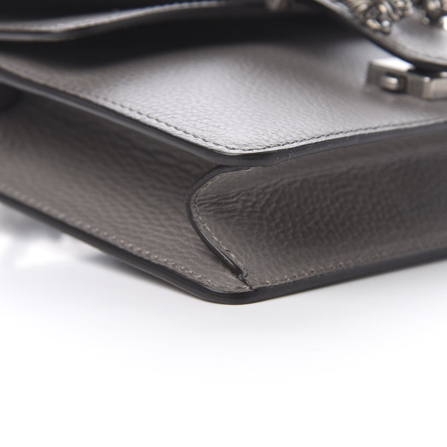 Calfskin Mini Dionysus Shoulder Bag Dusty Grey