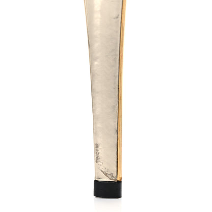 Saint Laurent Calfskin Clara Pumps 40 Gold 18 of 21