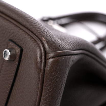 Hermes Taurillon Clemence BIRKIN 35 Cafe 9 of 14