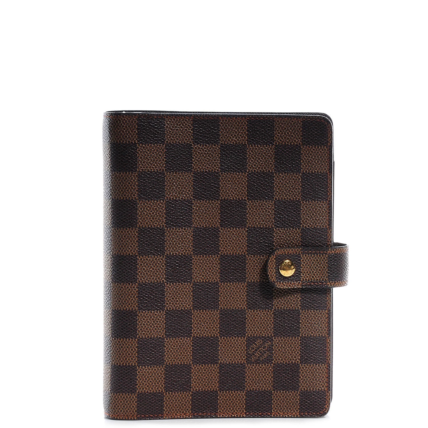 Louis Vuitton Damier Ebene Medium Ring Agenda 1 of 7