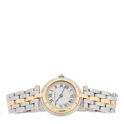 Cartier Stainless Steel 18K Yellow Gold 24mm Panthere Vendome Quartz Watch 2 of 4