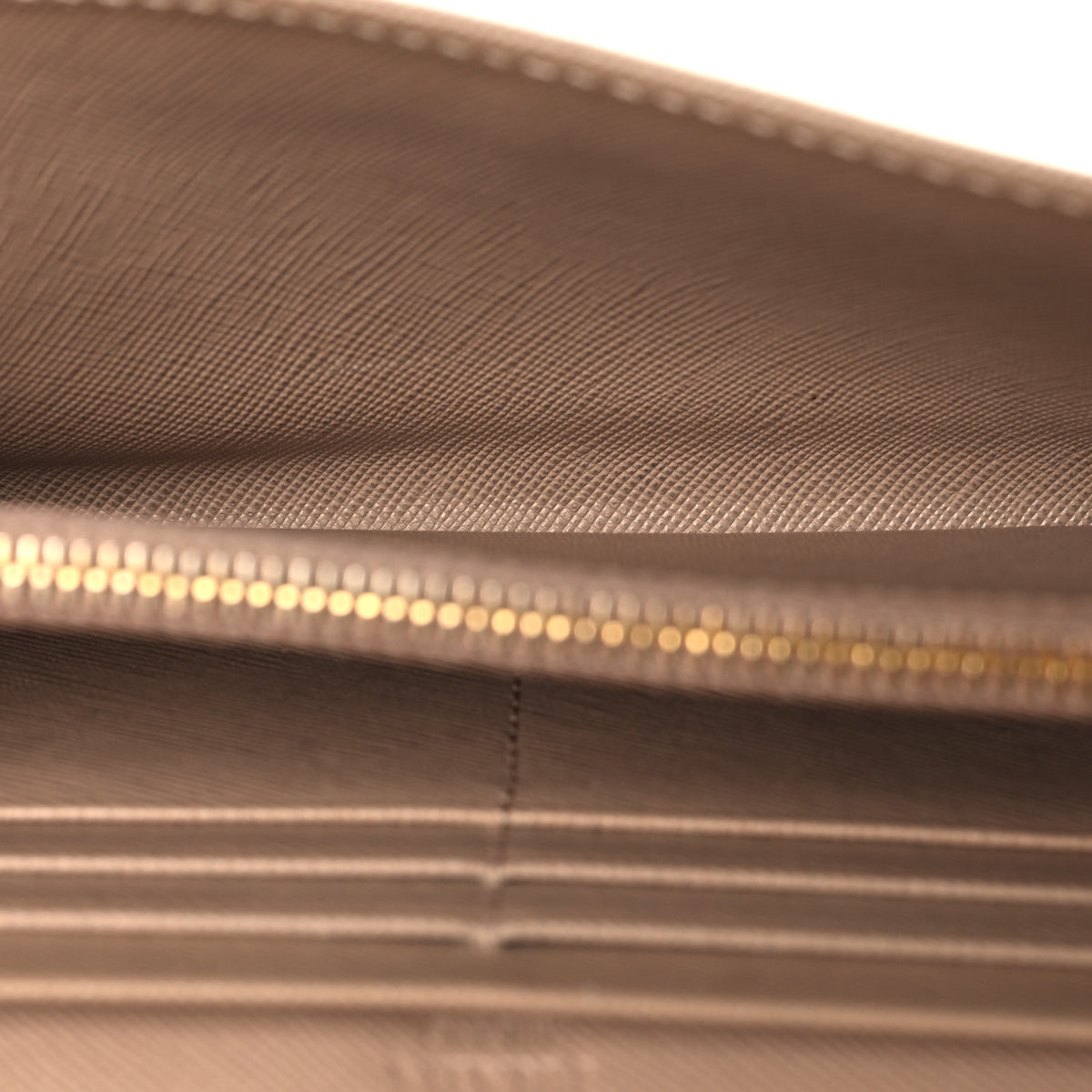 Saffiano Metal Continental Flap Wallet Cammeo