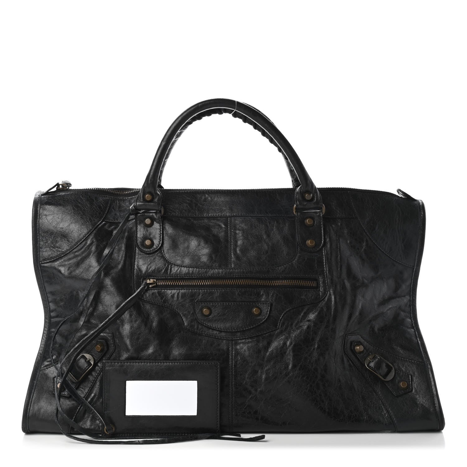 Balenciaga Agneau Classic Hardware Work Black 1 of 8
