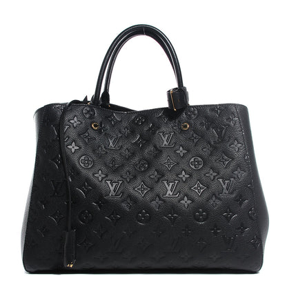 Louis Vuitton Empreinte Montaigne GM Black 1 of 7