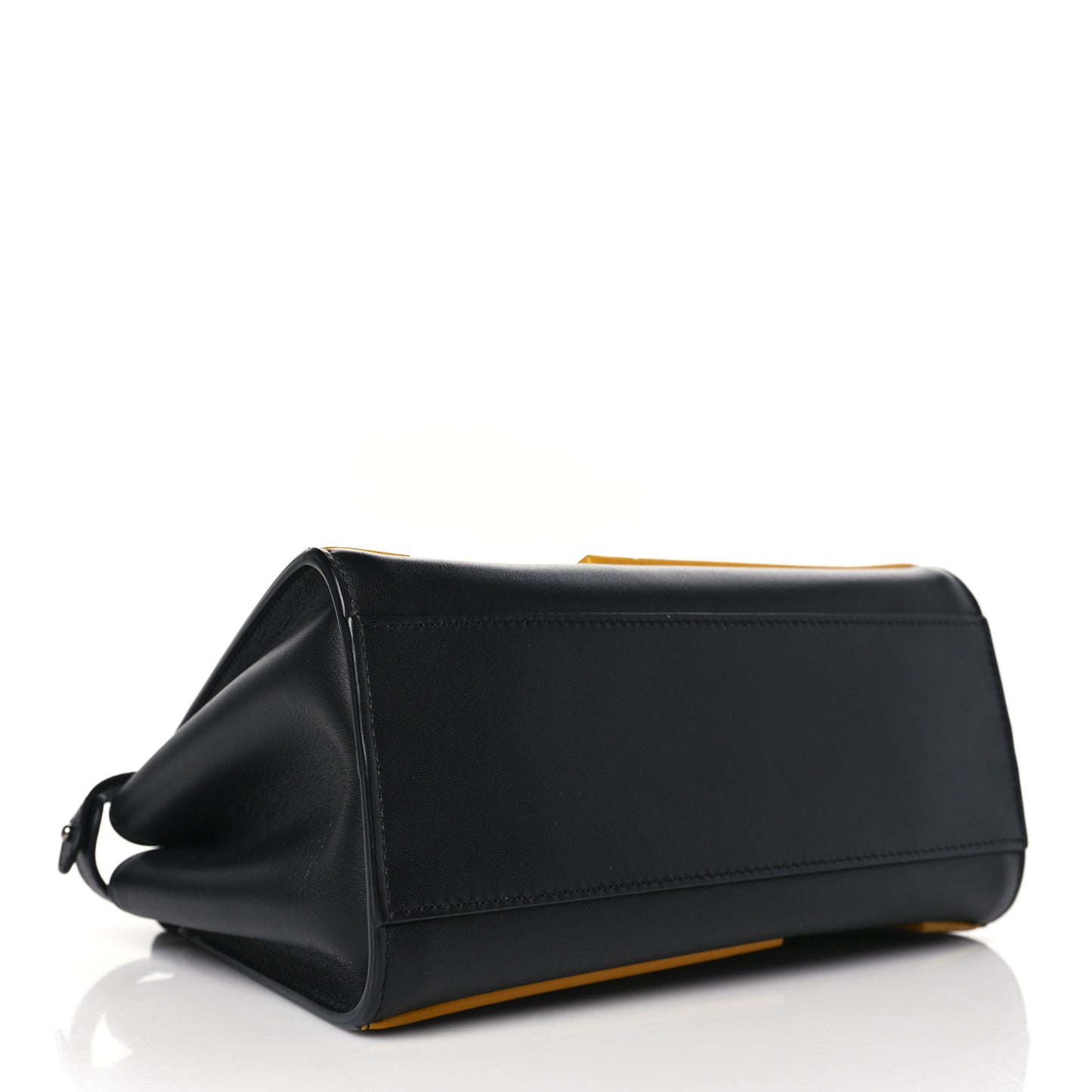 Nappa FF Mini Peekaboo Iconic Satchel Black Sunflower