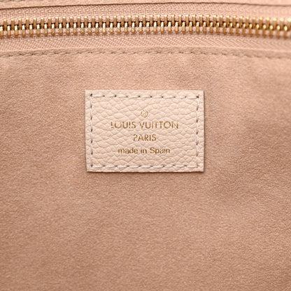 Louis Vuitton Empreinte Monogram Spring In The City Neverfull MM Kaki Beige Cream 7 of 10