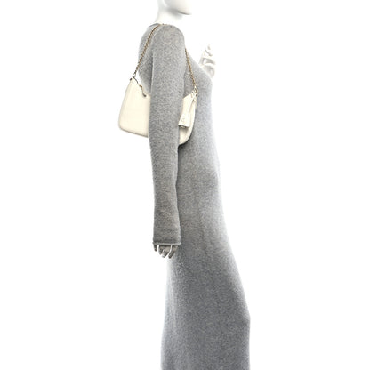 Prada Saffiano Re-Edition 2005 Shoulder Bag White 2 of 10