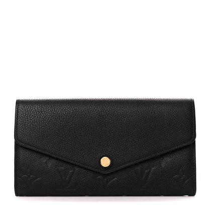 Louis Vuitton Empreinte Sarah Wallet NM Black 1 of 11