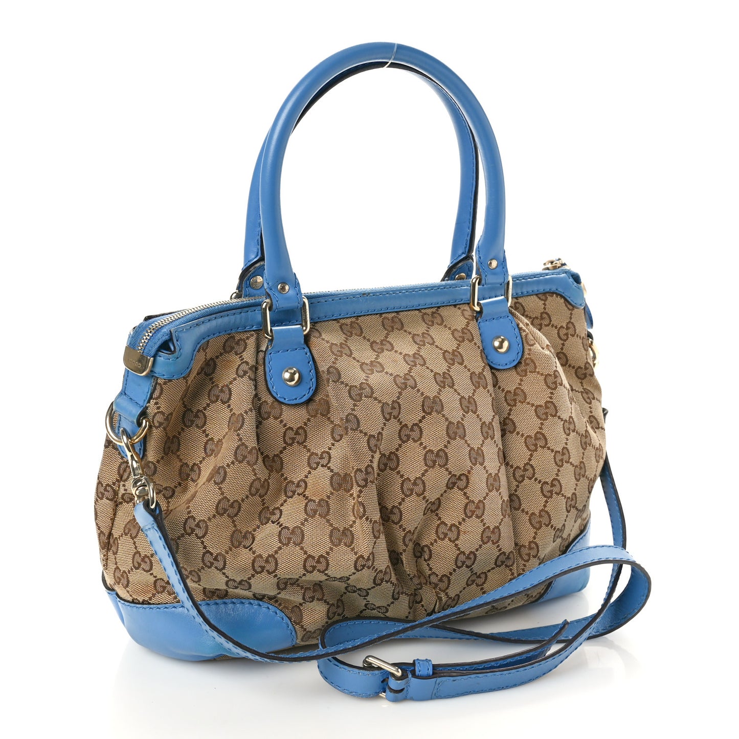 Monogram Medium Sukey Top Handle Blue