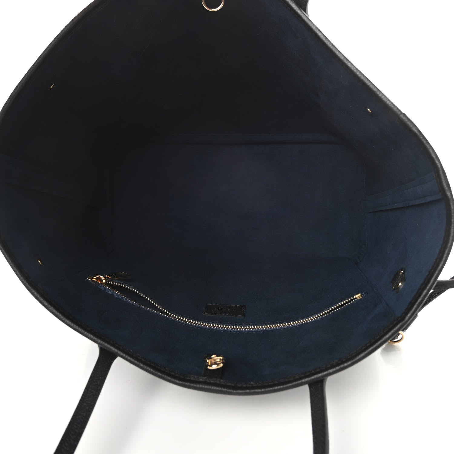Louis Vuitton Empreinte Monogram Giant Neverfull MM Black 5 of 11
