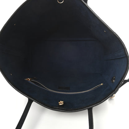 Louis Vuitton Empreinte Monogram Giant Neverfull MM Black 5 of 11