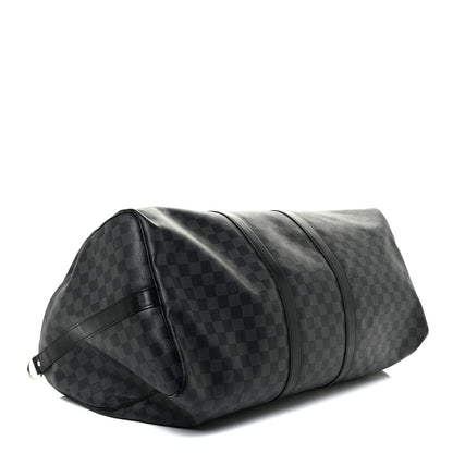 Louis Vuitton Damier Graphite Keepall Bandouliere 55 4 of 24