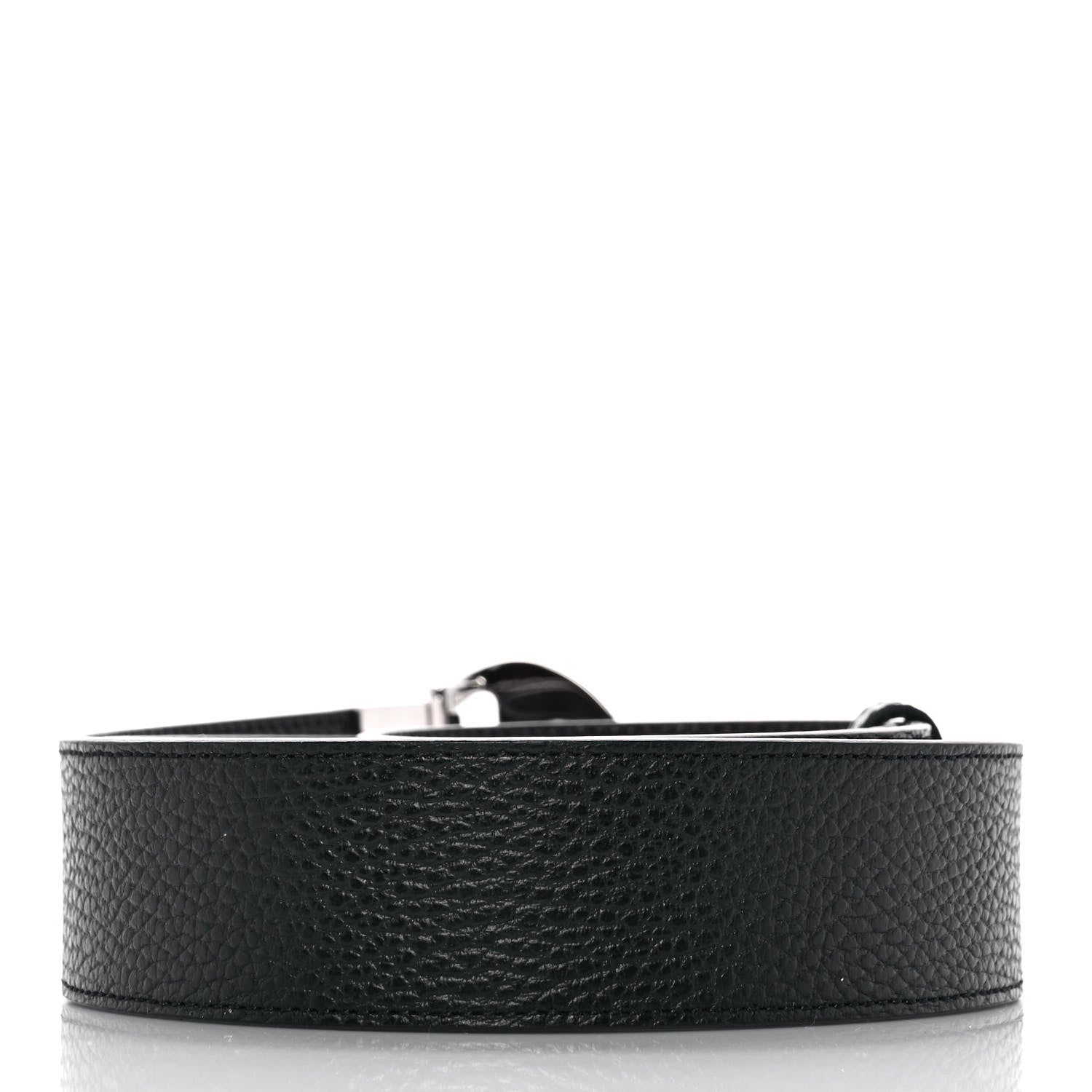 Gucci Calfskin 1973 Reversible Belt 100 40 Black Brown 2 of 4