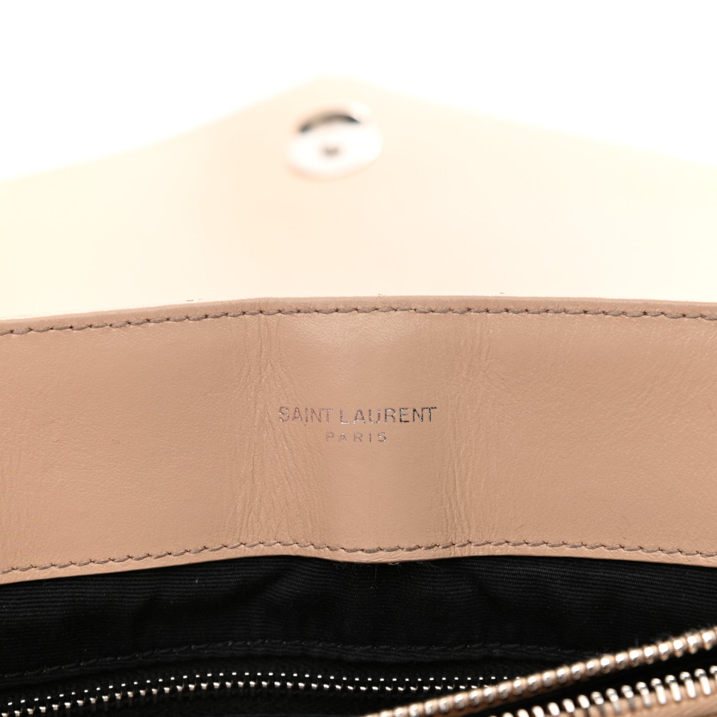Calfskin Y Quilted Monogram Medium Loulou Chain Satchel Dark Beige