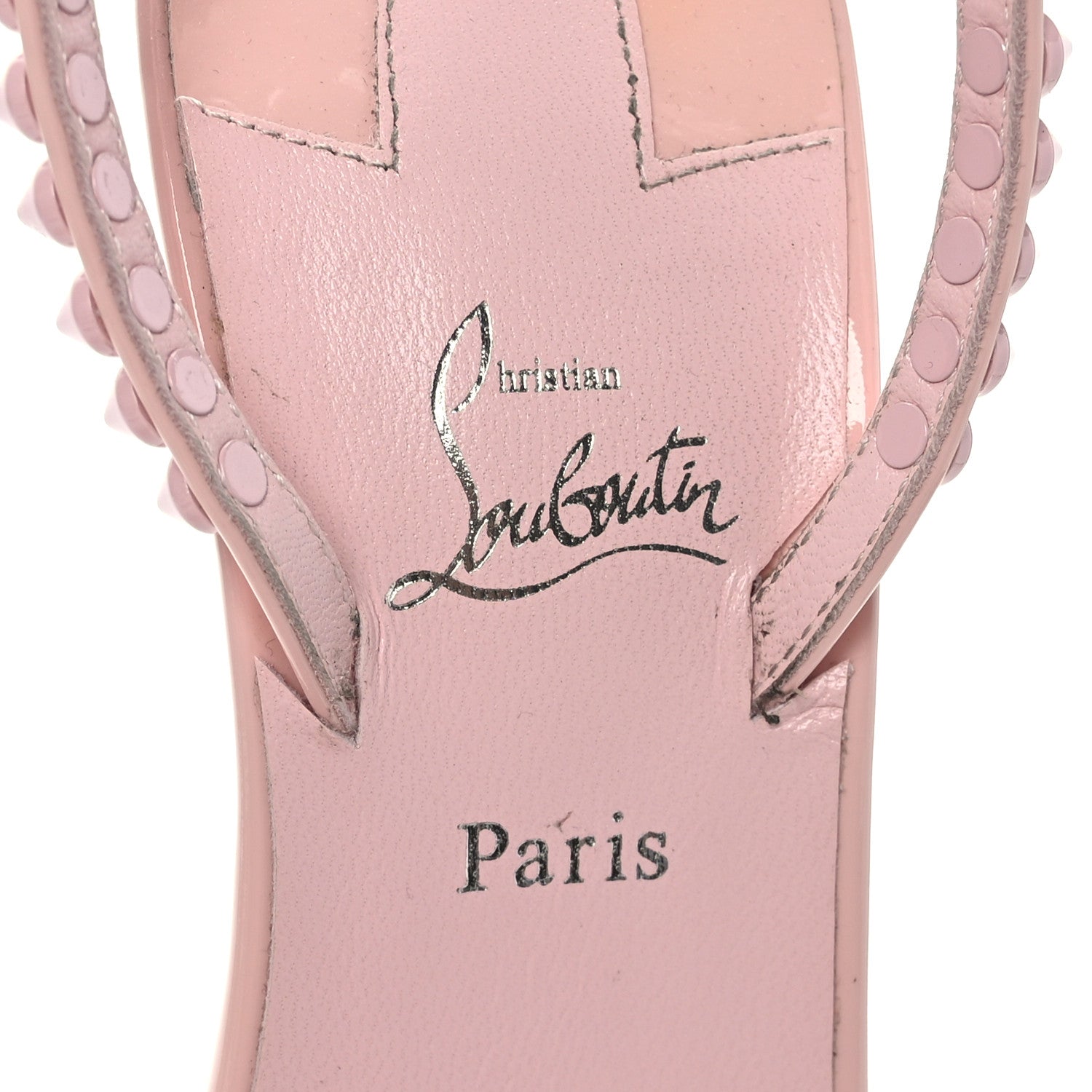 Christian Louboutin Patent So Me 100 Sandals 36.5 Rosy 7 of 7
